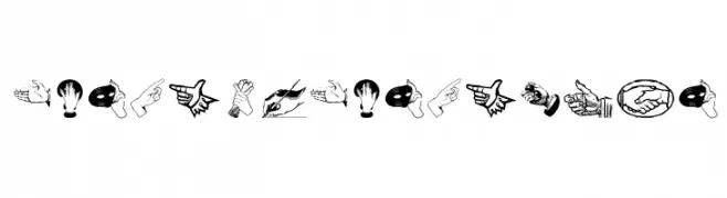 HandsUpHandsDown  تنزيل الخطوط