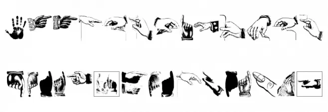 HandsUp Fuentes MINÚSCULAS