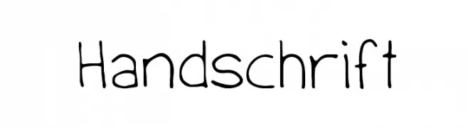 Handschrift  Fuentes Gratis Descargar