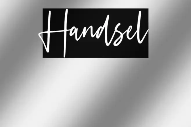 Handsel Font examples
