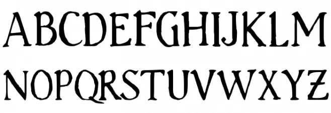 Handserif Fuentes MAYÚSCULAS