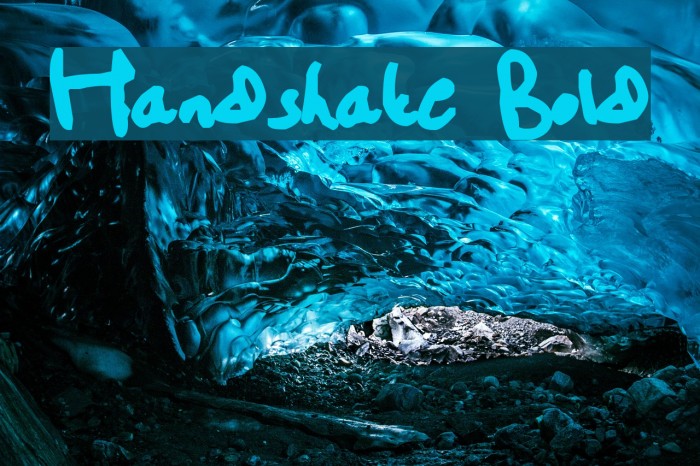 Handshake Bold Example 2