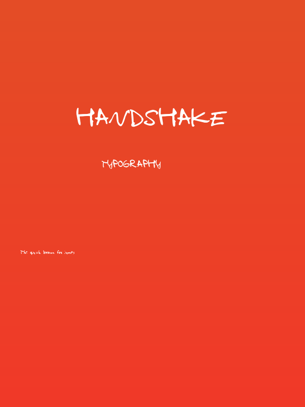 Handshake Poster
