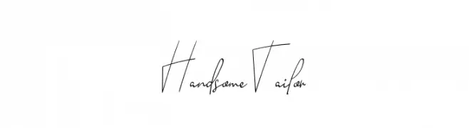 Handsome Tailor  नि: शुल्क फ़ॉन्ट्स डाउनलोड