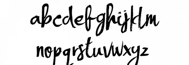 Handsome Шрифта строчной