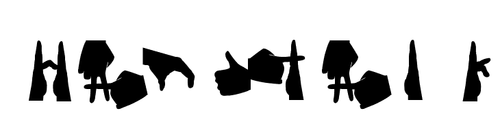 Handtalk  Descarca Fonturi Gratis