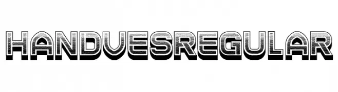 Handves Regular  Frei Schriftart Herunterladen