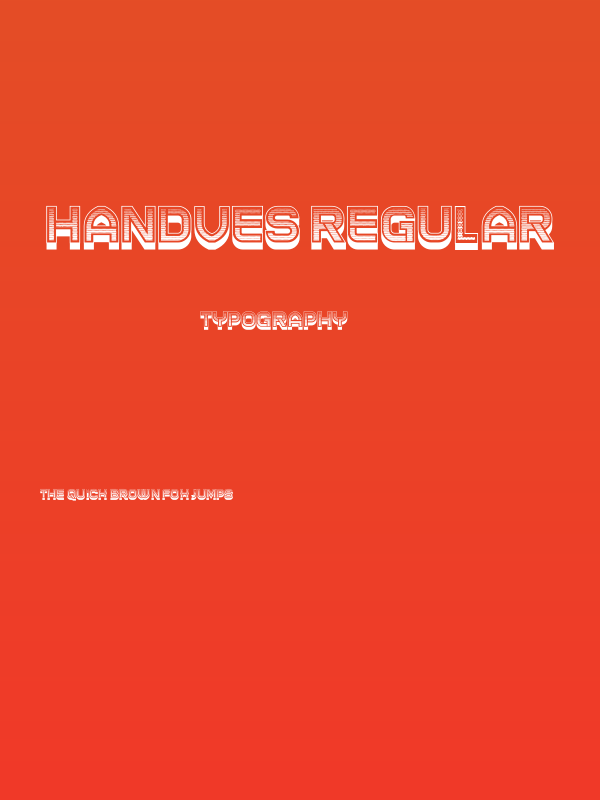 Handves Regular Poster
