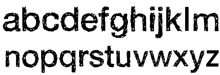 Handvetica Neue Font LOWERCASE