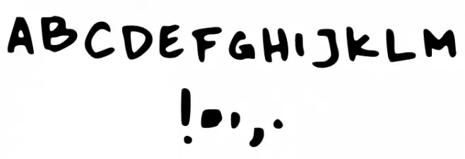 Handwrite 01 Regular फ़ॉन्ट अन्य घर का काम