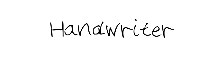Handwriter  Descarca Fonturi Gratis
