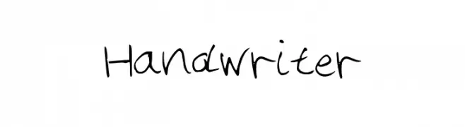 Handwriter  免费字体下载