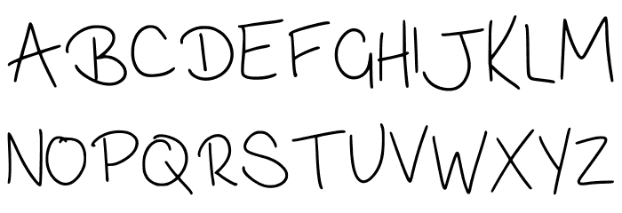 Handwriting Basics Regular Fuentes MAYÚSCULAS