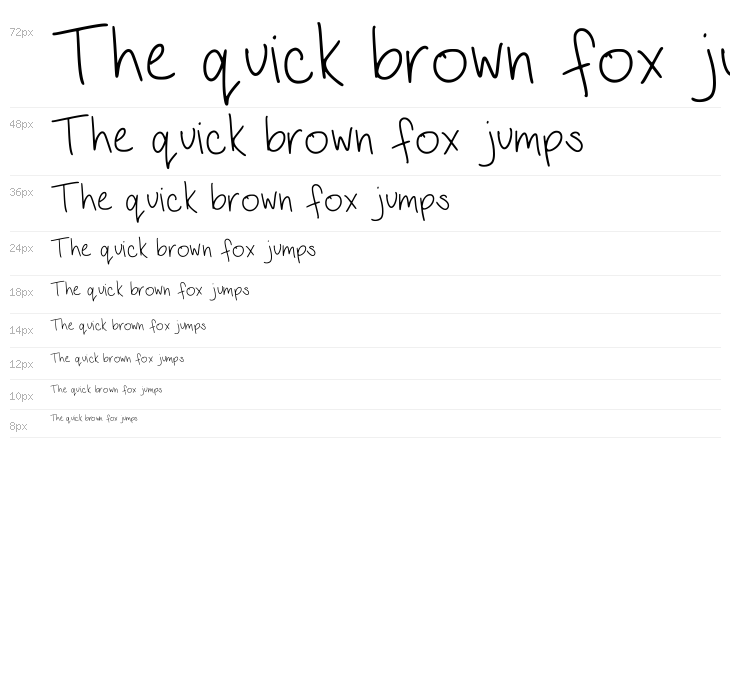 Handwriting Basics Regular Waterfall