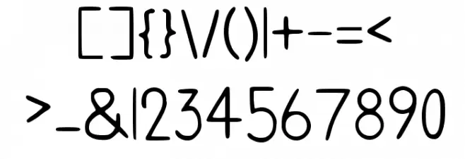 Handwriting Regular Fonte MAIÚSCULAS