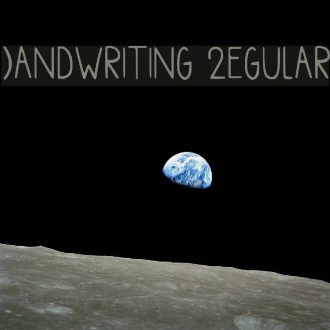 Handwriting Regular Example 1