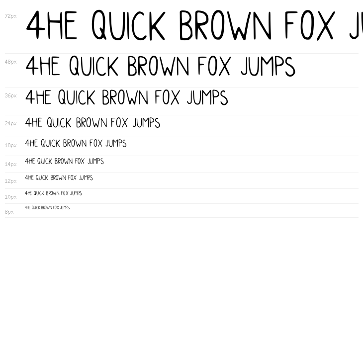 Handwriting Regular Waterfall