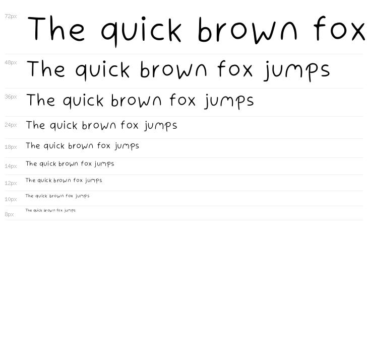 Handwriting Uwu By Moni Regular Waterfall