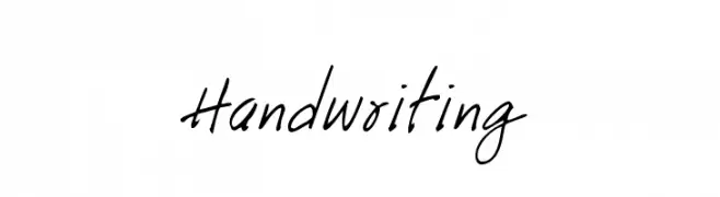 Handwriting  baixar fontes gratis