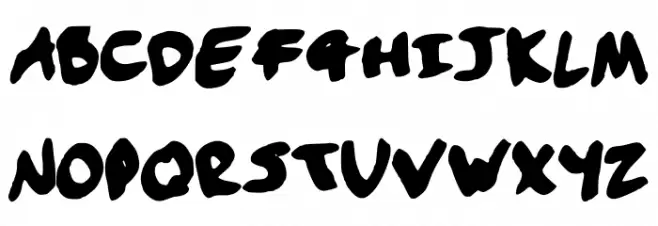 Handwriting Fuentes MAYÚSCULAS