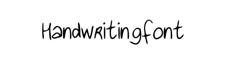 Handwritingfont  font caratteri gratis