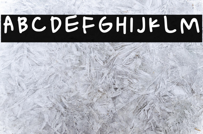 Handwritten Doodles Regular Example 3