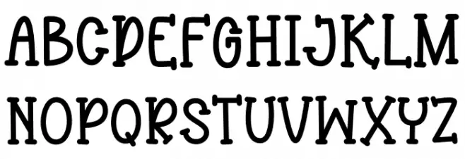 HandwrittenDemo Font Litere mari