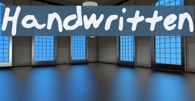 Handwritten Example 1