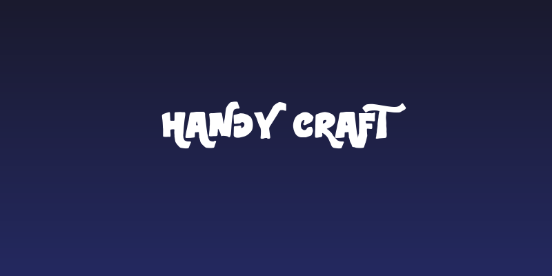 Handy Craft Social Header