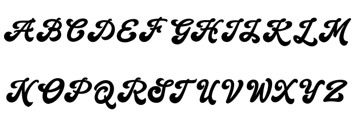 Handy Script Font OTHER CHARS
