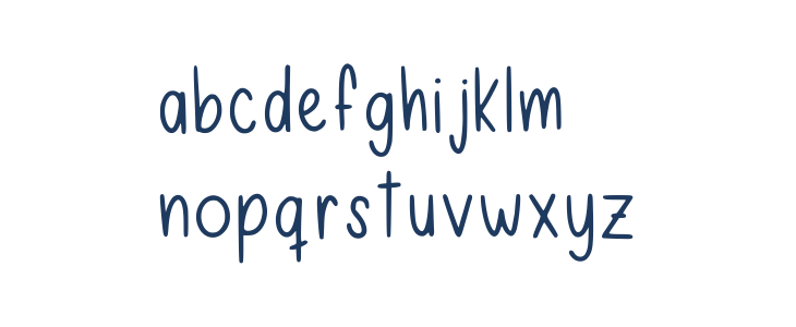 Handy Stuff 2 Regular Lowercase