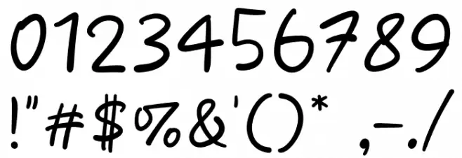 Handy Times Caratteri ALTRI CARATTERI