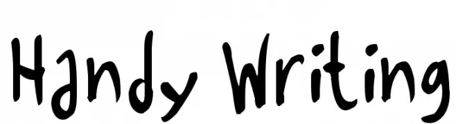 Handy Writing  Free Fonts Download