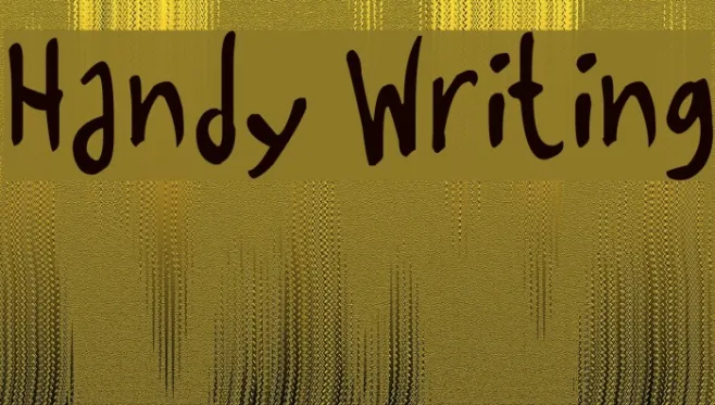 Handy Writing Example 1