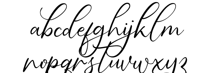 HandyDandyFREE Font LOWERCASE