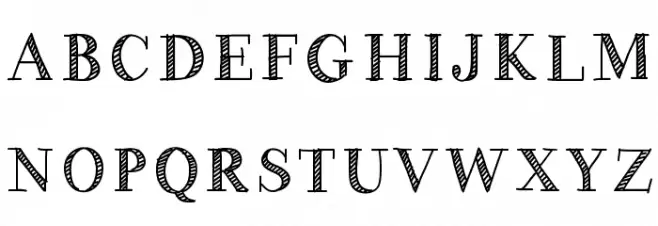 HandyGeorge Schriftart Groß