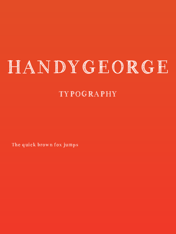 HandyGeorge Poster