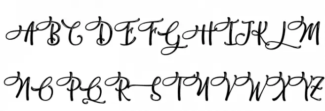 HandyInk-PersonalUse Шрифта ВЕРХНИЙ