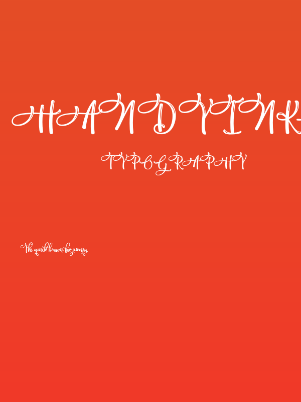 HandyInk-PersonalUse Poster