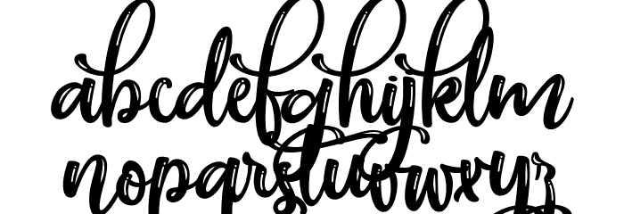 HandyInk-PersonalUse Font LOWERCASE