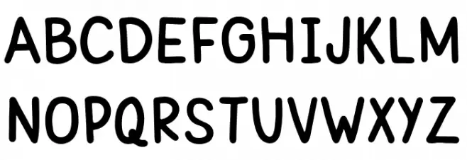 HandyMode-Regular Schriftart Groß