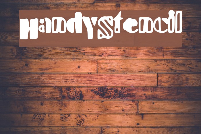 HandyStencil Example 1