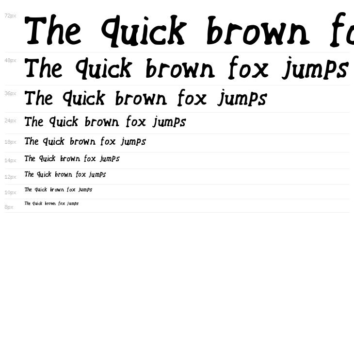 HandyWesternSerif Medium Waterfall