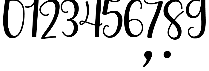 Handycraft-Regular Font OTHER CHARS