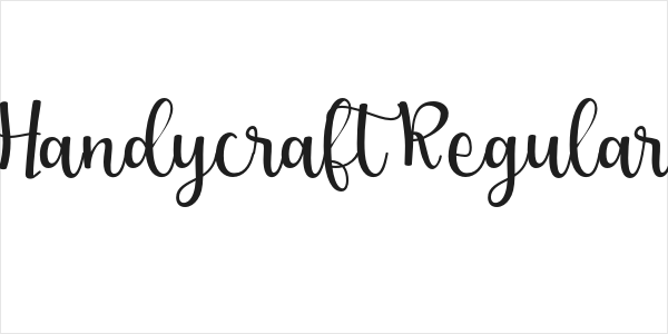 Handycraft-Regular Logo