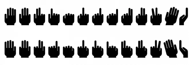 Handyfont Regular Fonte MAIÚSCULAS
