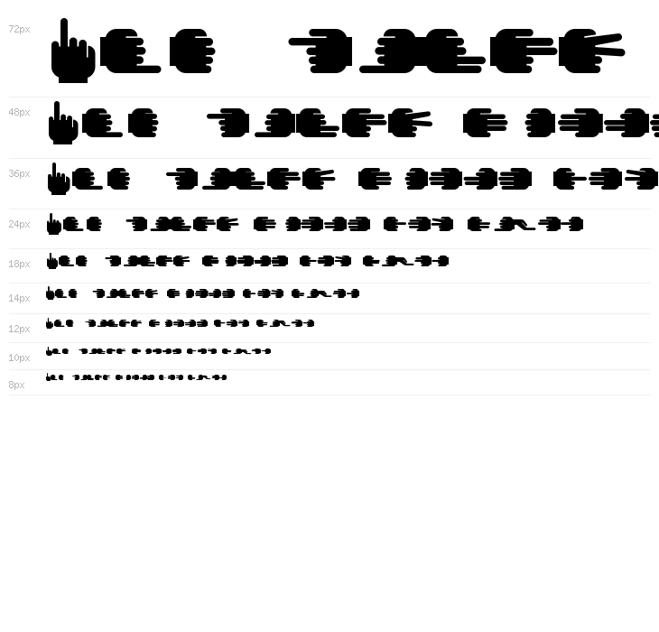 Handyfont Regular Waterfall