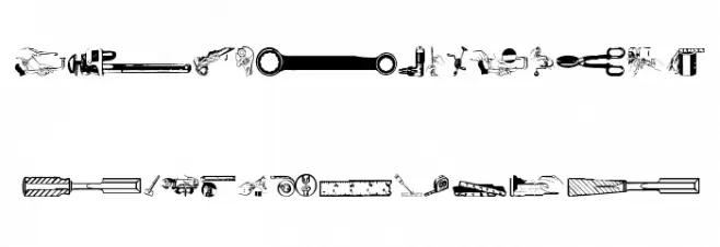 Handyman's Special Polices MAJUSCULES