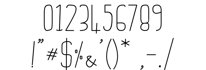 Handypot Font OTHER CHARS