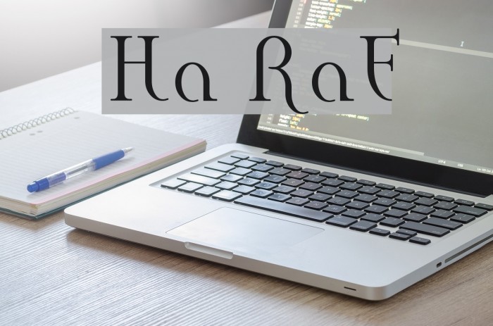 Hane RegularE Font examples